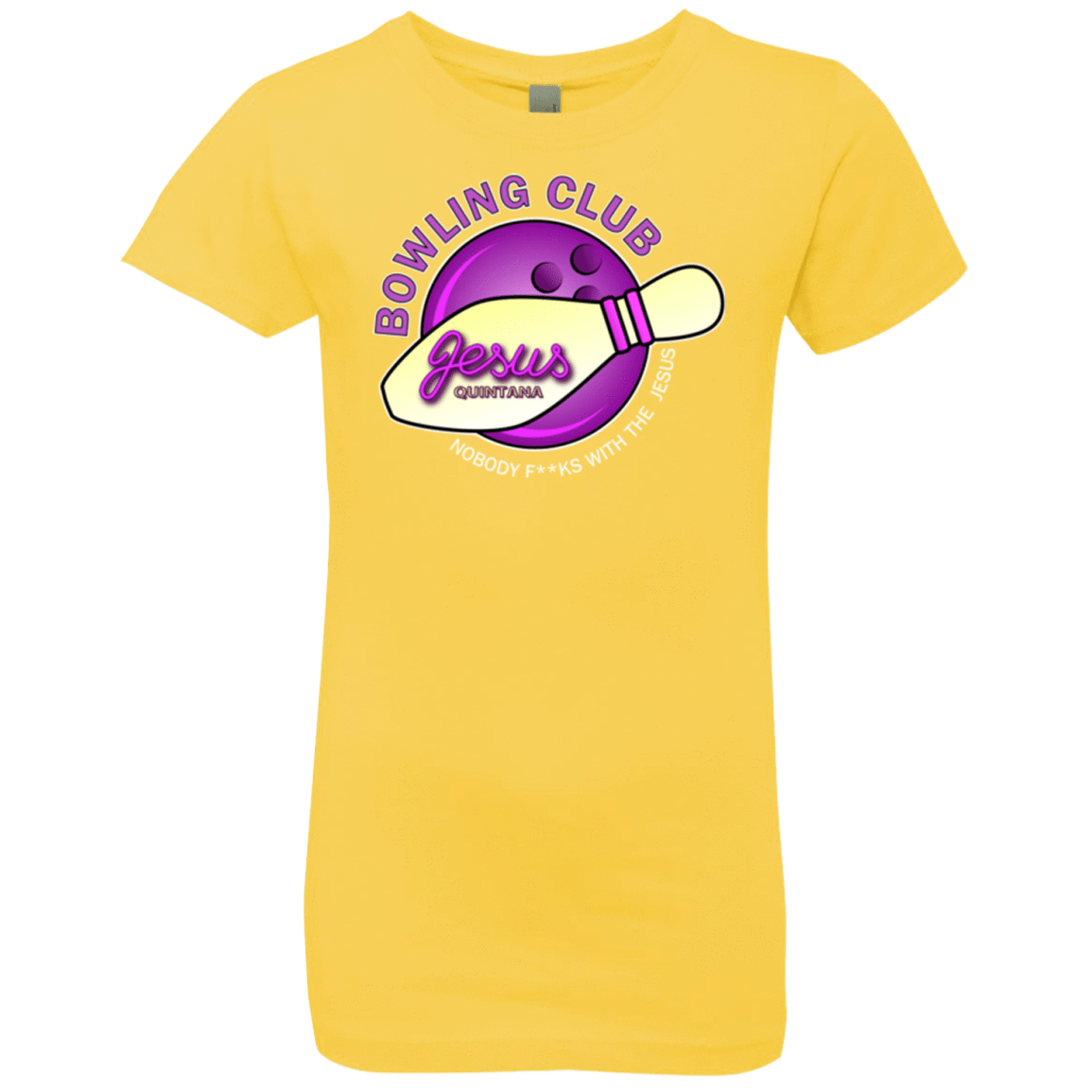 T-Shirts Vibrant Yellow / YXS Bowling club Girls Premium T-Shirt