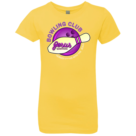 T-Shirts Vibrant Yellow / YXS Bowling club Girls Premium T-Shirt