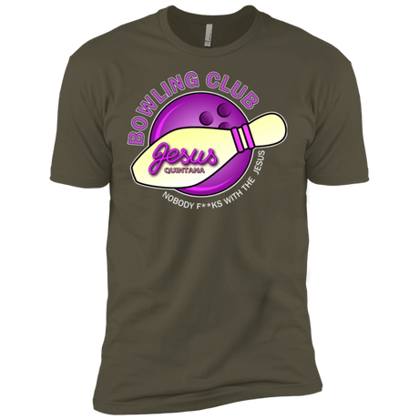 T-Shirts Military Green / X-Small Bowling club Men's Premium T-Shirt