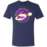 T-Shirts Vintage Navy / Small Bowling club Men's Triblend T-Shirt