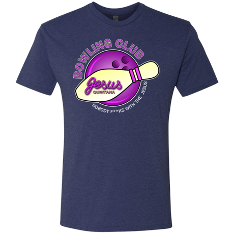 T-Shirts Vintage Navy / Small Bowling club Men's Triblend T-Shirt