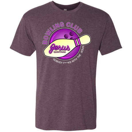 T-Shirts Vintage Purple / Small Bowling club Men's Triblend T-Shirt