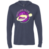 T-Shirts Vintage Navy / X-Small Bowling club Triblend Long Sleeve Hoodie Tee