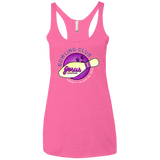 T-Shirts Vintage Pink / X-Small Bowling club Women's Triblend Racerback Tank
