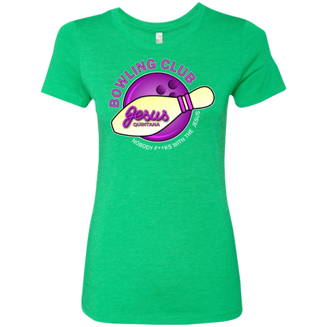 T-Shirts Envy / Small Bowling club Women's Triblend T-Shirt