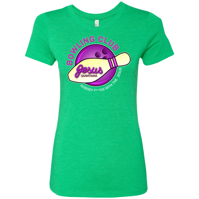 T-Shirts Envy / Small Bowling club Women's Triblend T-Shirt