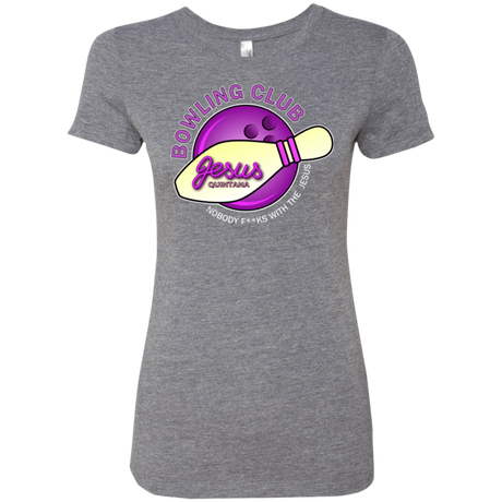 T-Shirts Premium Heather / Small Bowling club Women's Triblend T-Shirt