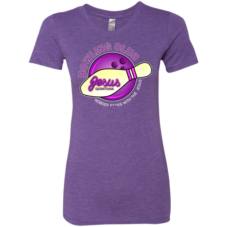 T-Shirts Purple Rush / Small Bowling club Women's Triblend T-Shirt