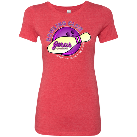 T-Shirts Vintage Red / Small Bowling club Women's Triblend T-Shirt