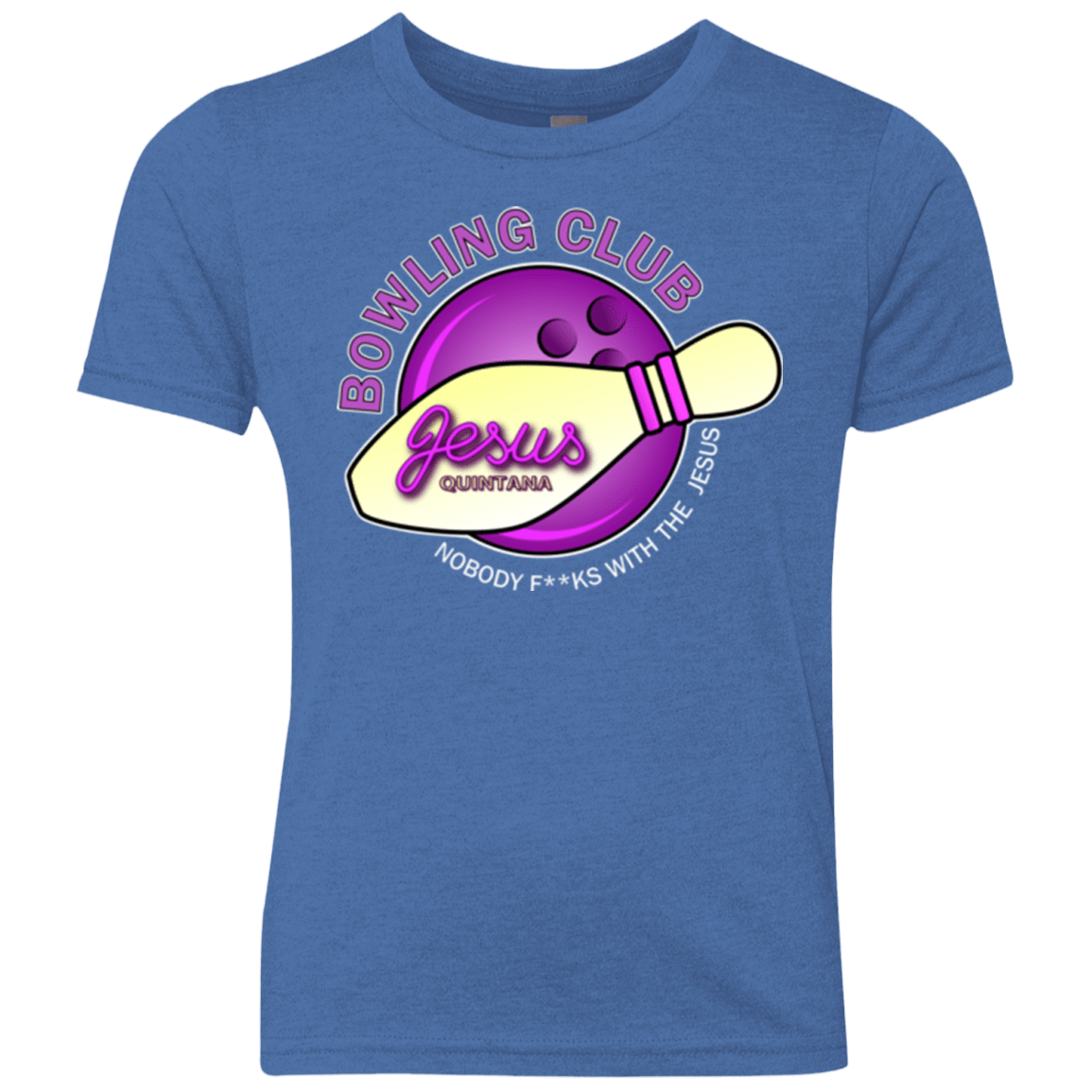 T-Shirts Vintage Royal / YXS Bowling club Youth Triblend T-Shirt