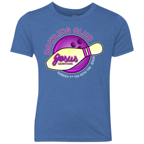 T-Shirts Vintage Royal / YXS Bowling club Youth Triblend T-Shirt