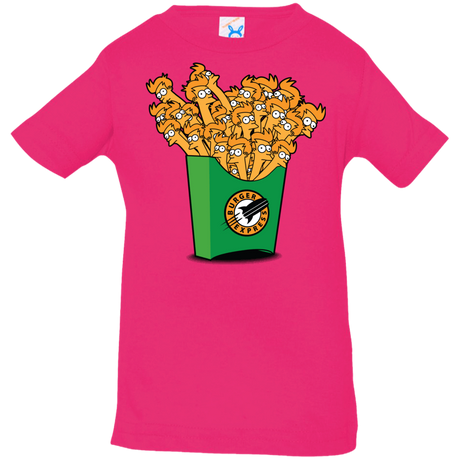 T-Shirts Hot Pink / 6 Months Box of Fries Infant Premium T-Shirt