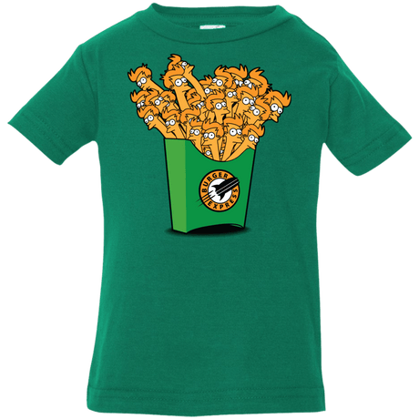 T-Shirts Kelly / 6 Months Box of Fries Infant Premium T-Shirt