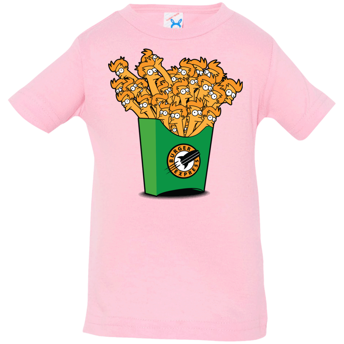T-Shirts Pink / 6 Months Box of Fries Infant Premium T-Shirt