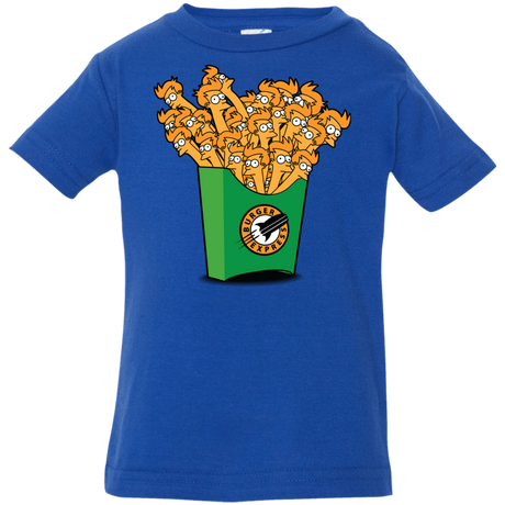 T-Shirts Royal / 6 Months Box of Fries Infant Premium T-Shirt