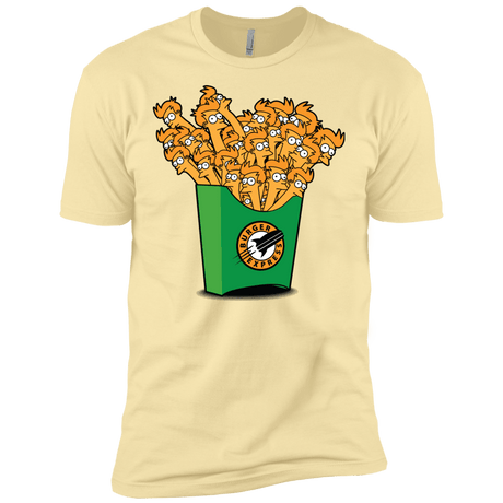 T-Shirts Banana Cream / X-Small Box of Fries Men's Premium T-Shirt
