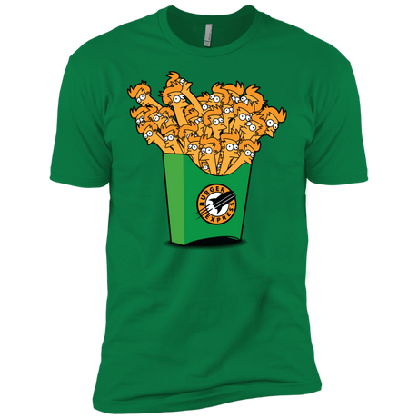 T-Shirts Kelly Green / X-Small Box of Fries Men's Premium T-Shirt