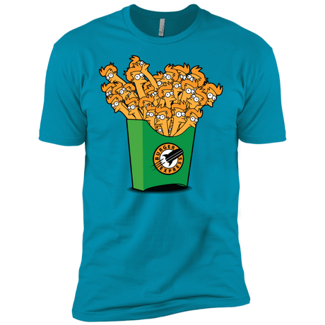 T-Shirts Turquoise / X-Small Box of Fries Men's Premium T-Shirt