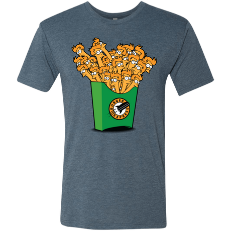 T-Shirts Indigo / Small Box of Fries Men's Triblend T-Shirt