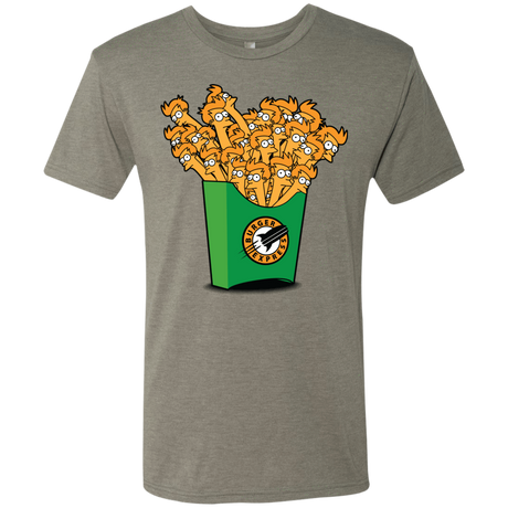 T-Shirts Venetian Grey / Small Box of Fries Men's Triblend T-Shirt