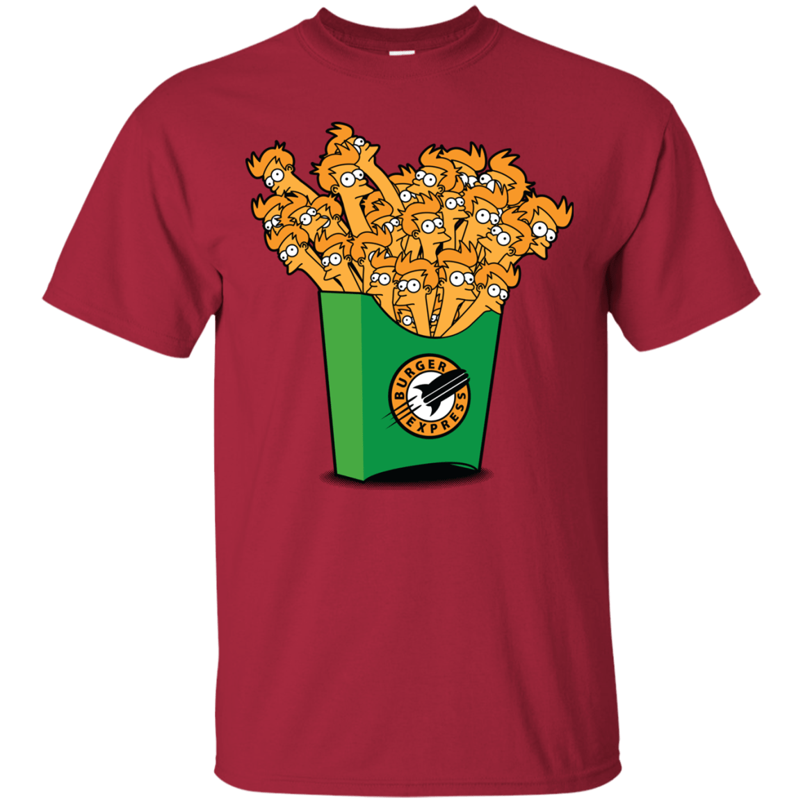 T-Shirts Cardinal / Small Box of Fries T-Shirt