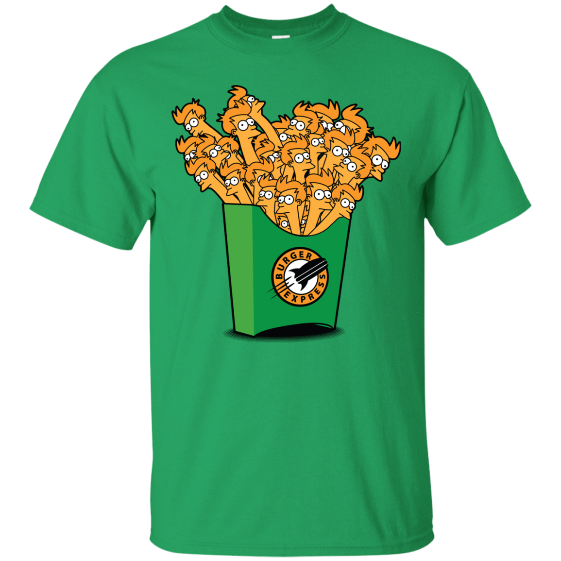 T-Shirts Irish Green / Small Box of Fries T-Shirt