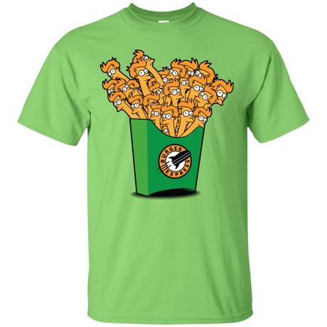 T-Shirts Lime / Small Box of Fries T-Shirt