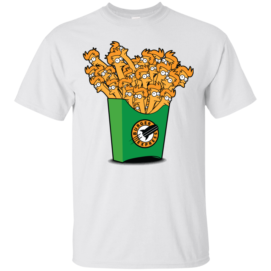 T-Shirts White / Small Box of Fries T-Shirt