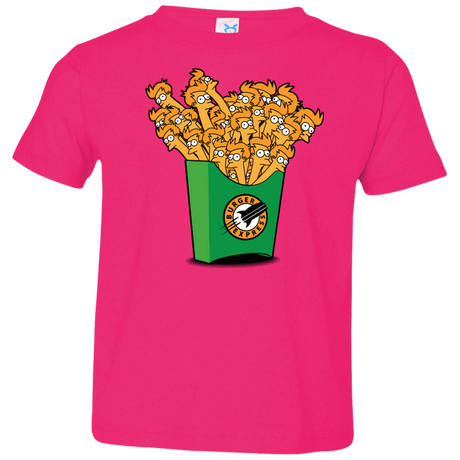 T-Shirts Hot Pink / 2T Box of Fries Toddler Premium T-Shirt
