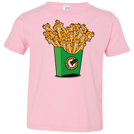 T-Shirts Pink / 2T Box of Fries Toddler Premium T-Shirt
