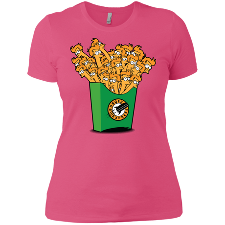T-Shirts Hot Pink / X-Small Box of Fries Women's Premium T-Shirt