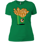 T-Shirts Kelly Green / X-Small Box of Fries Women's Premium T-Shirt