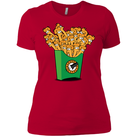 T-Shirts Red / X-Small Box of Fries Women's Premium T-Shirt