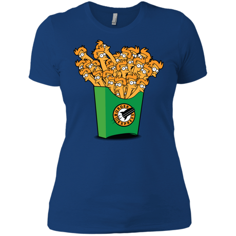 T-Shirts Royal / X-Small Box of Fries Women's Premium T-Shirt