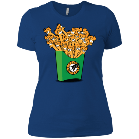 T-Shirts Royal / X-Small Box of Fries Women's Premium T-Shirt