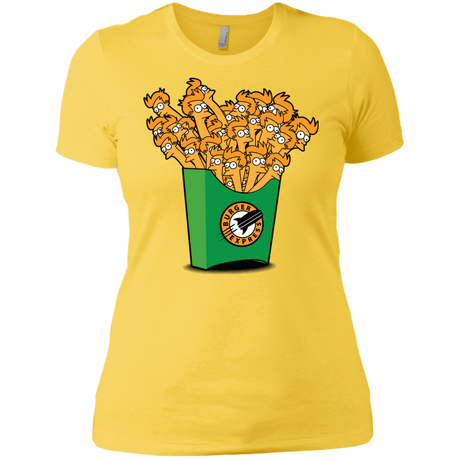 T-Shirts Vibrant Yellow / X-Small Box of Fries Women's Premium T-Shirt