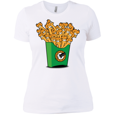 T-Shirts White / X-Small Box of Fries Women's Premium T-Shirt