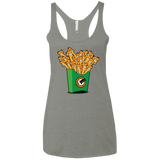 T-Shirts Venetian Grey / X-Small Box of Fries Women's Triblend Racerback Tank