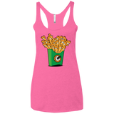 T-Shirts Vintage Pink / X-Small Box of Fries Women's Triblend Racerback Tank