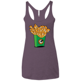 T-Shirts Vintage Purple / X-Small Box of Fries Women's Triblend Racerback Tank