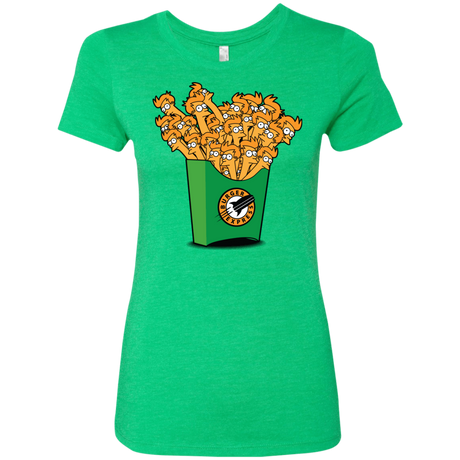 T-Shirts Envy / Small Box of Fries Women's Triblend T-Shirt