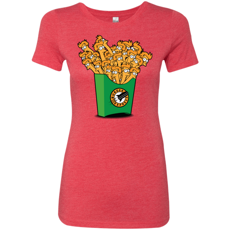 T-Shirts Vintage Red / Small Box of Fries Women's Triblend T-Shirt