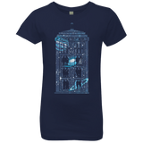 T-Shirts Midnight Navy / YXS Box of Time and Space Girls Premium T-Shirt