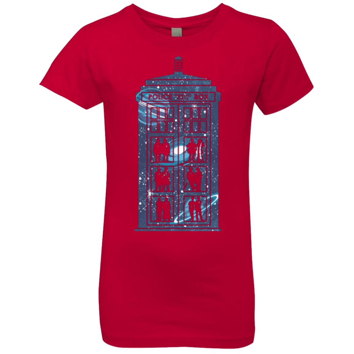 T-Shirts Red / YXS Box of Time and Space Girls Premium T-Shirt