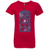 T-Shirts Red / YXS Box of Time and Space Girls Premium T-Shirt