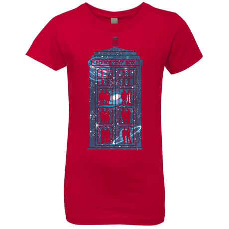 T-Shirts Red / YXS Box of Time and Space Girls Premium T-Shirt