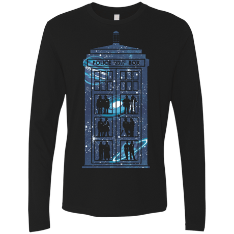 T-Shirts Black / Small Box of Time and Space Men's Premium Long Sleeve