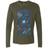 T-Shirts Military Green / Small Box of Time and Space Men's Premium Long Sleeve
