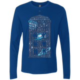 T-Shirts Royal / Small Box of Time and Space Men's Premium Long Sleeve