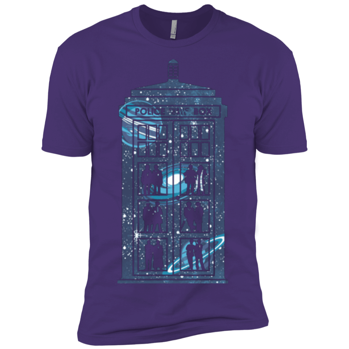 T-Shirts Purple / X-Small Box of Time and Space Men's Premium T-Shirt